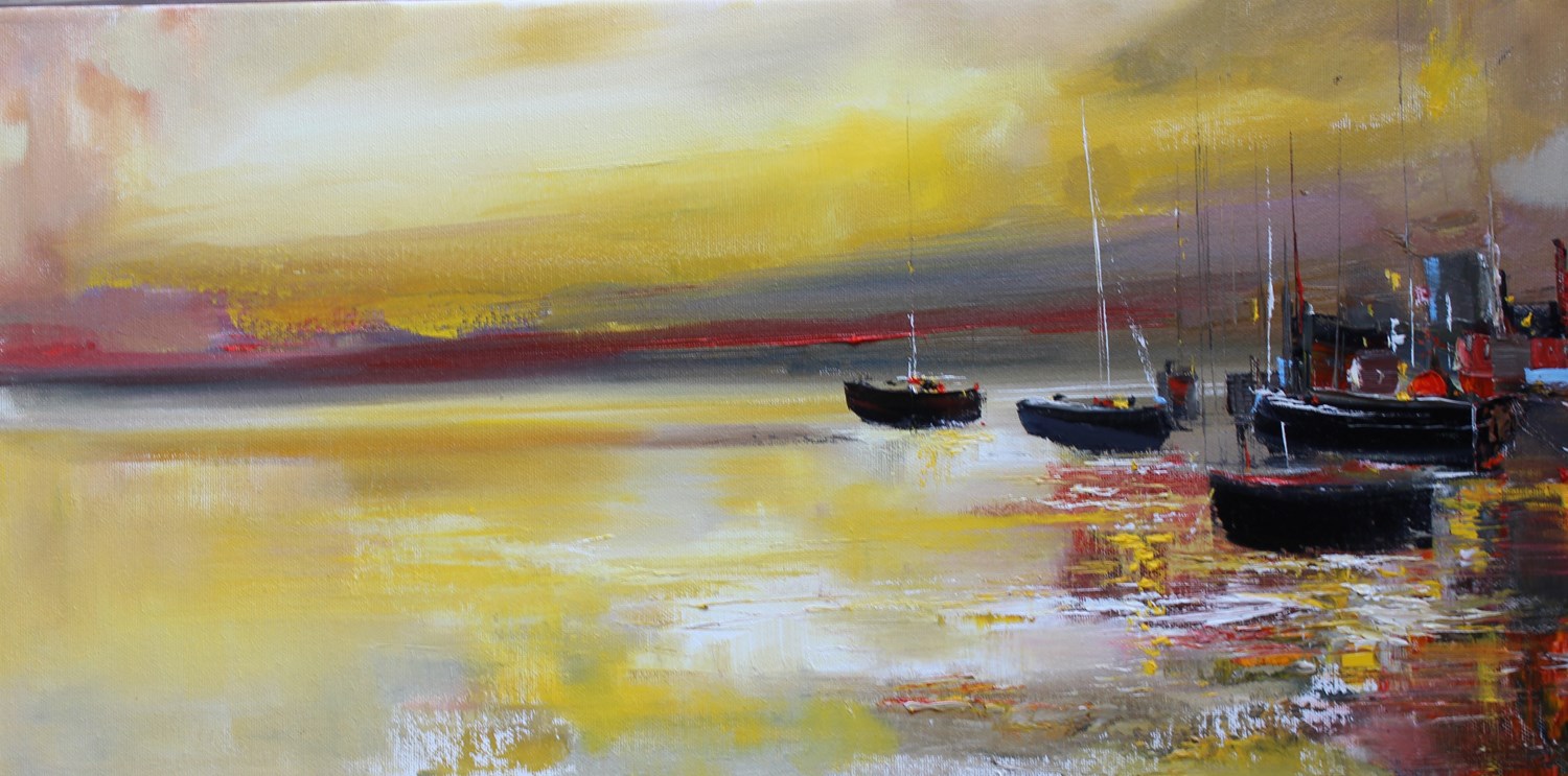 'Lighting Up the Harbour' by artist Rosanne Barr